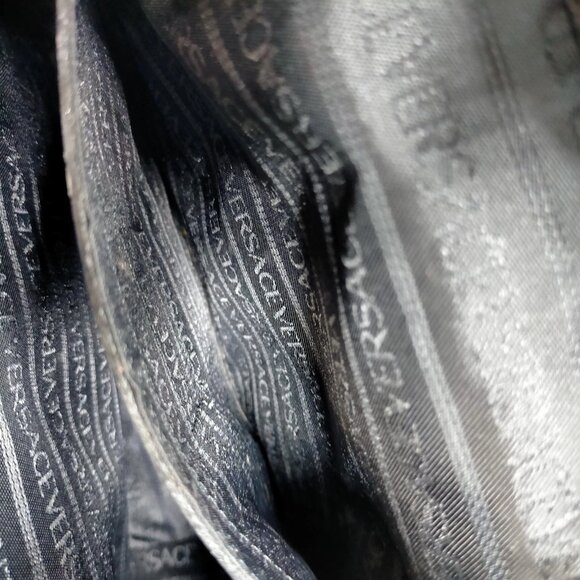 VERSACE BackPack Bag Black Leather mon-319-091525 - Picture 14 of 16